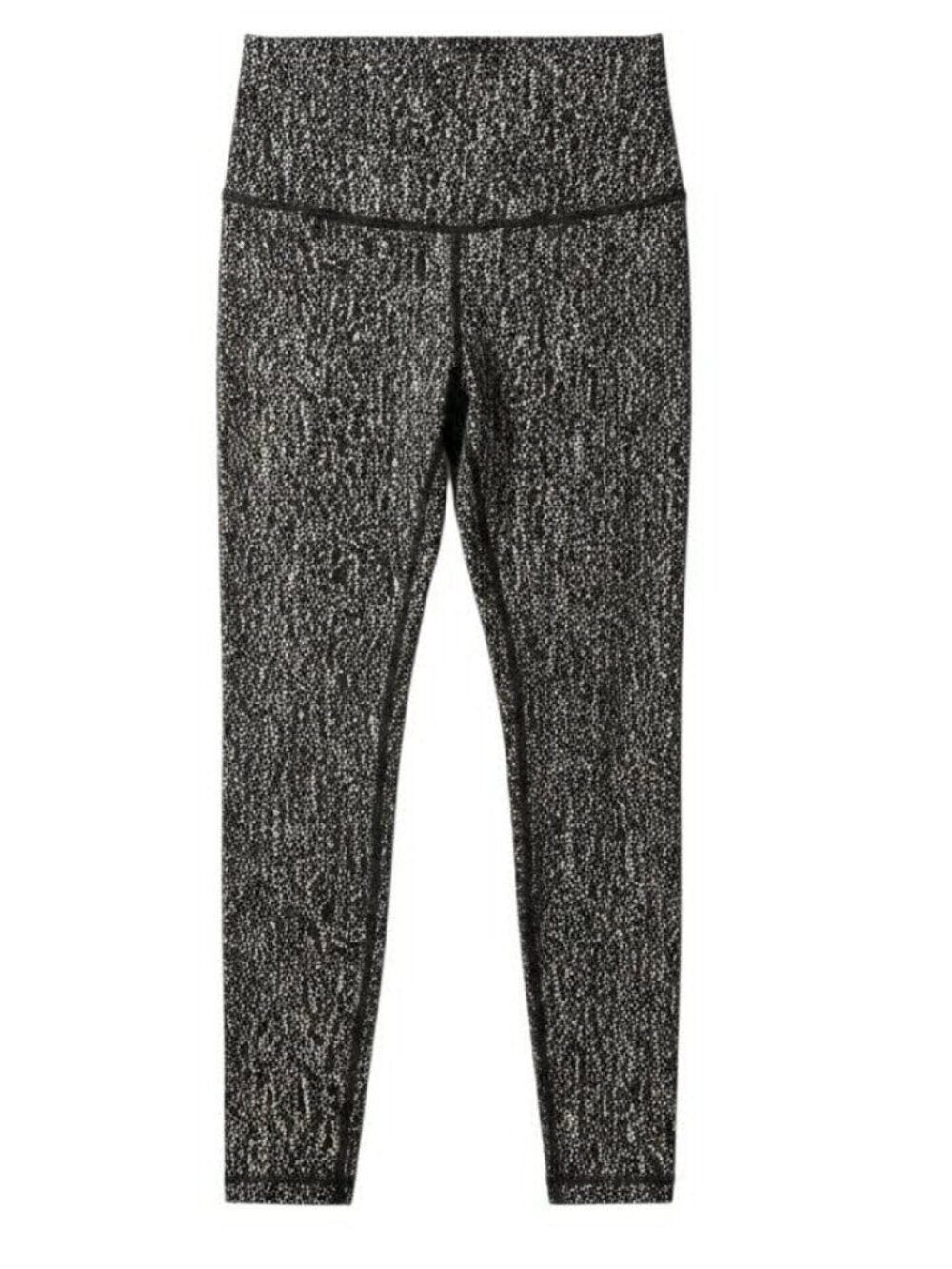 Lululemon Atheletica High Times Pant Luon Suited Jacquard Black & White Size 4